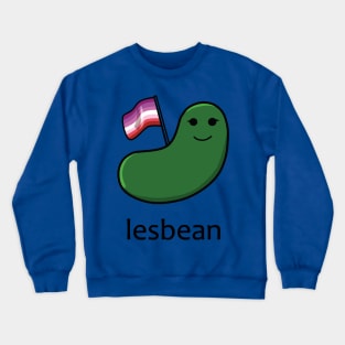 Lesbean (Lesbian Flag) Crewneck Sweatshirt